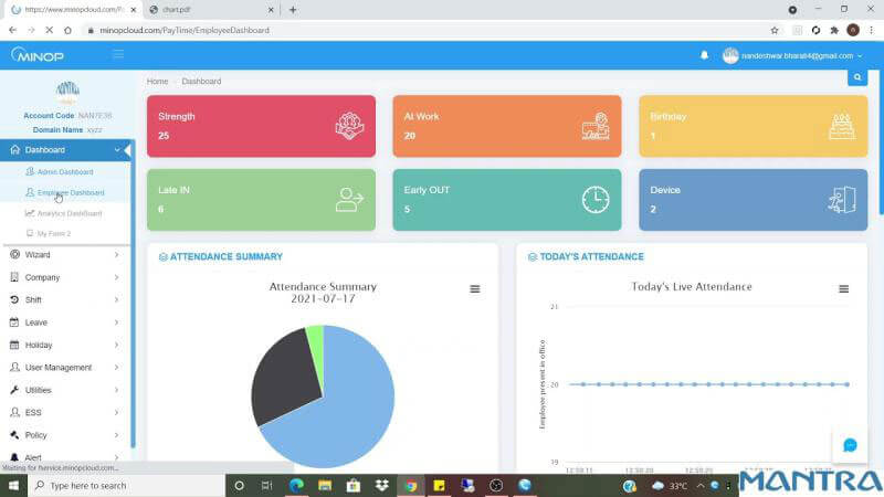Dashboard Module